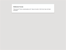 Tablet Screenshot of forum.careerswales.com