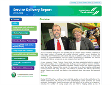 Tablet Screenshot of annualreport.careerswales.com